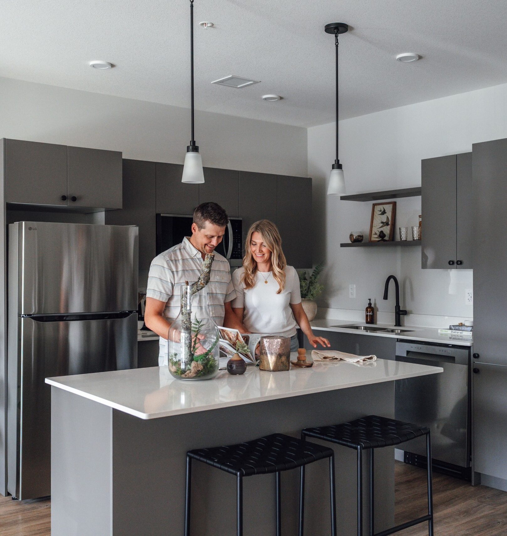 a design of a kitchen